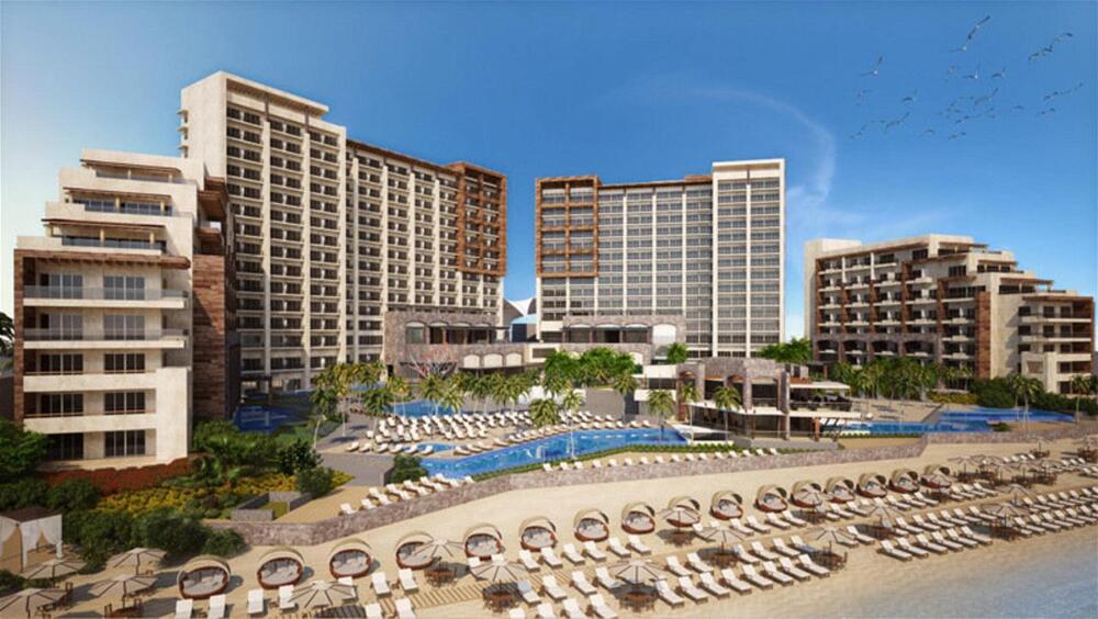Dreams Vallarta Bay Resort and Spa family-friendly all-inclusive resort overlooking Banderas Bay in Puerto Vallarta.